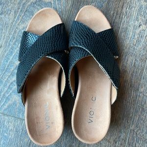 Vionic Letitia Wedge Sandal, Black